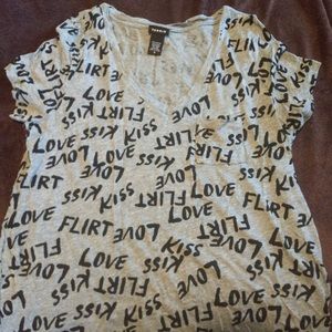 Torrid Love Print T Shirt